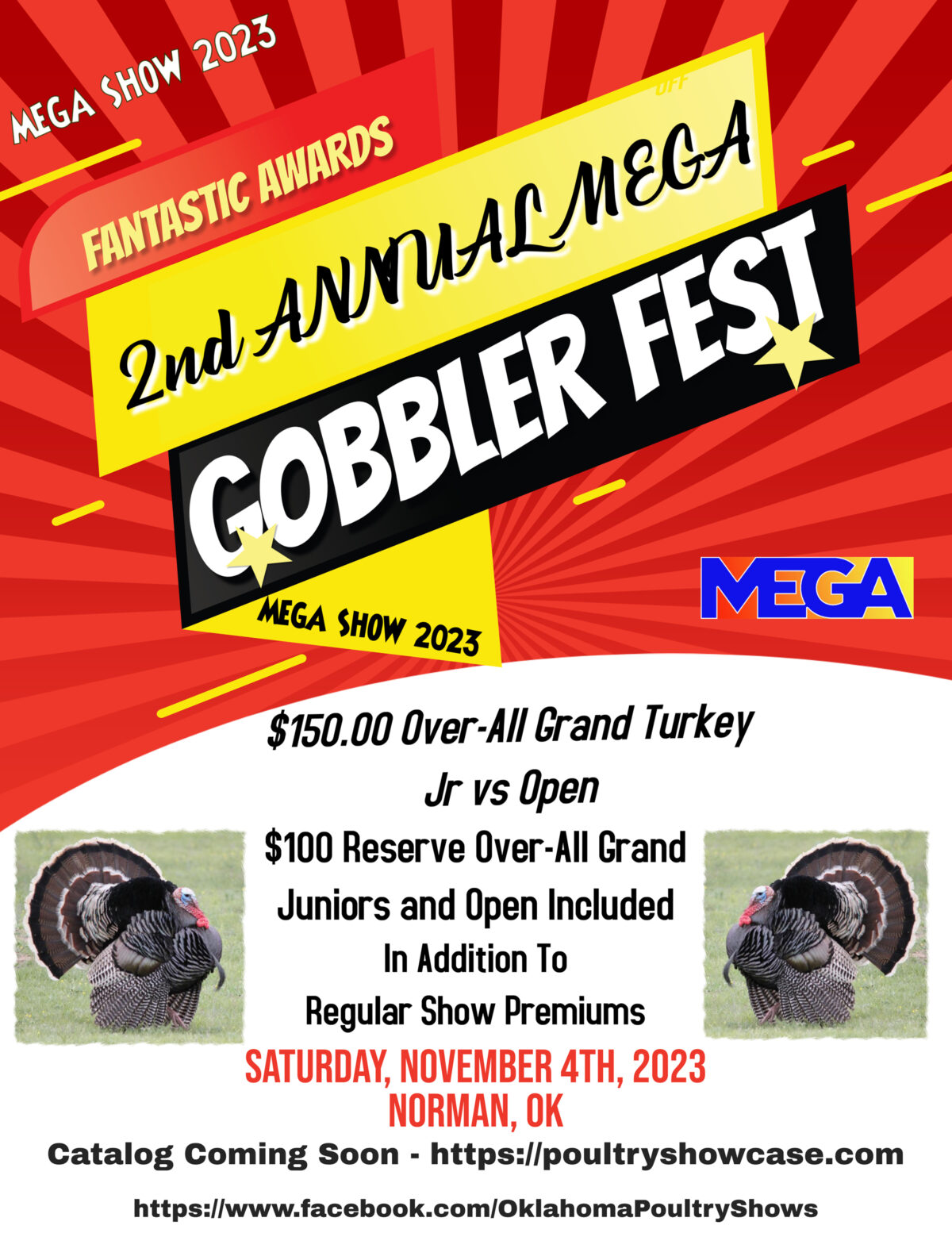Turkey – Canadian Valley Poultry Club – Home of the MEGA SHOW Norman, OK